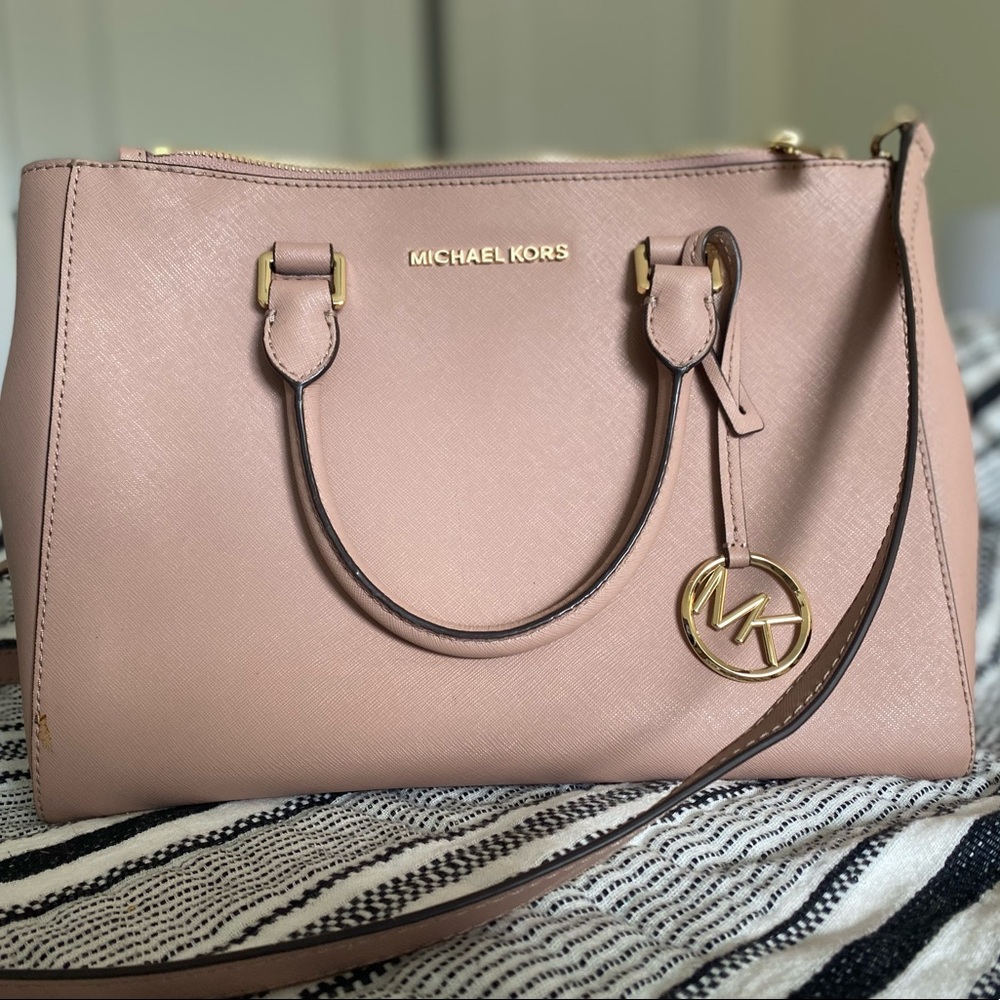 Michael Kors Kellen leather Satchel